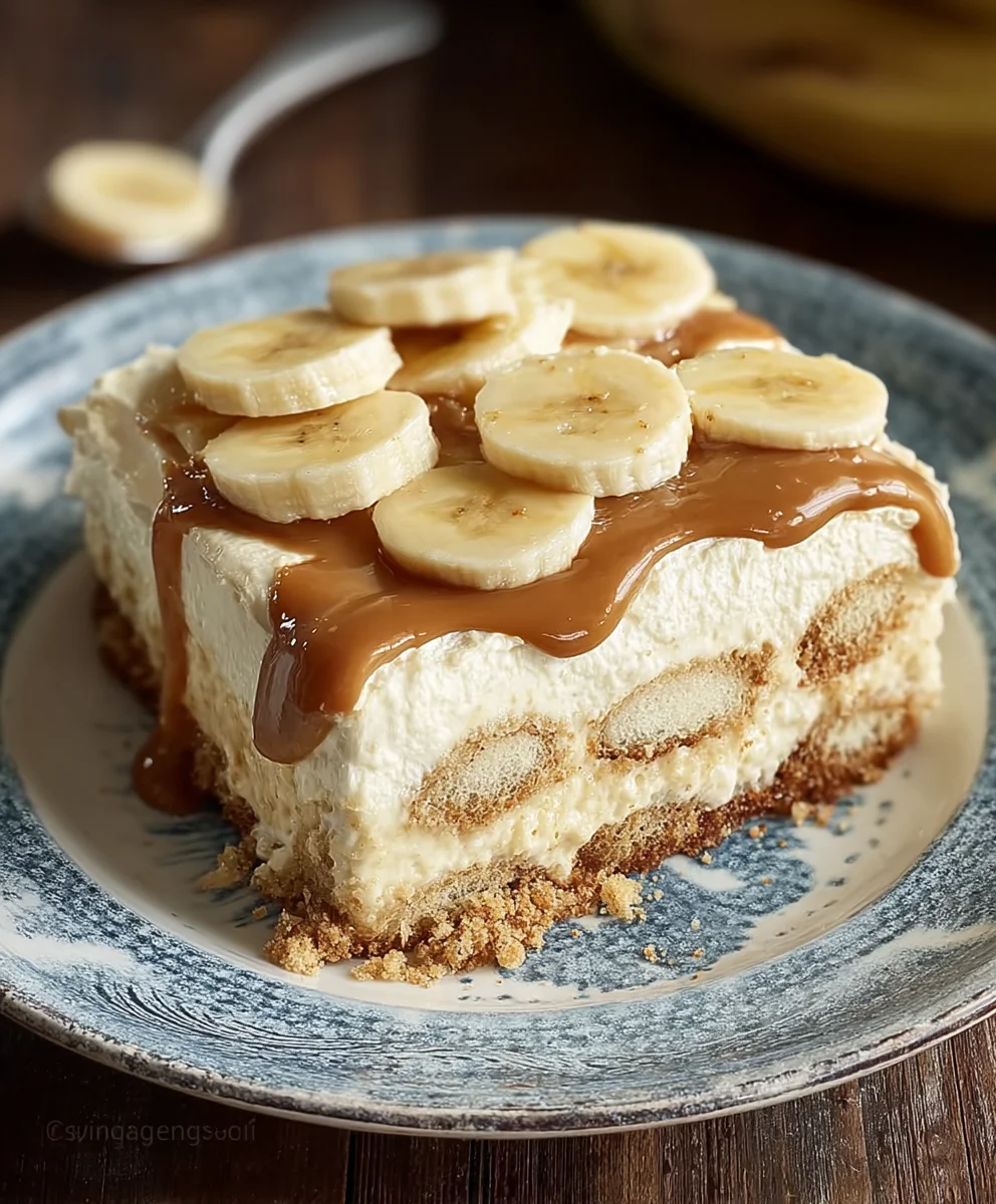 Easy Banana Tiramisu Recipe- Delicious Dessert