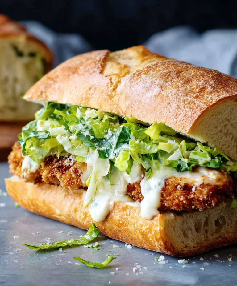 Crispy Chicken Caesar Sandwich Recipe