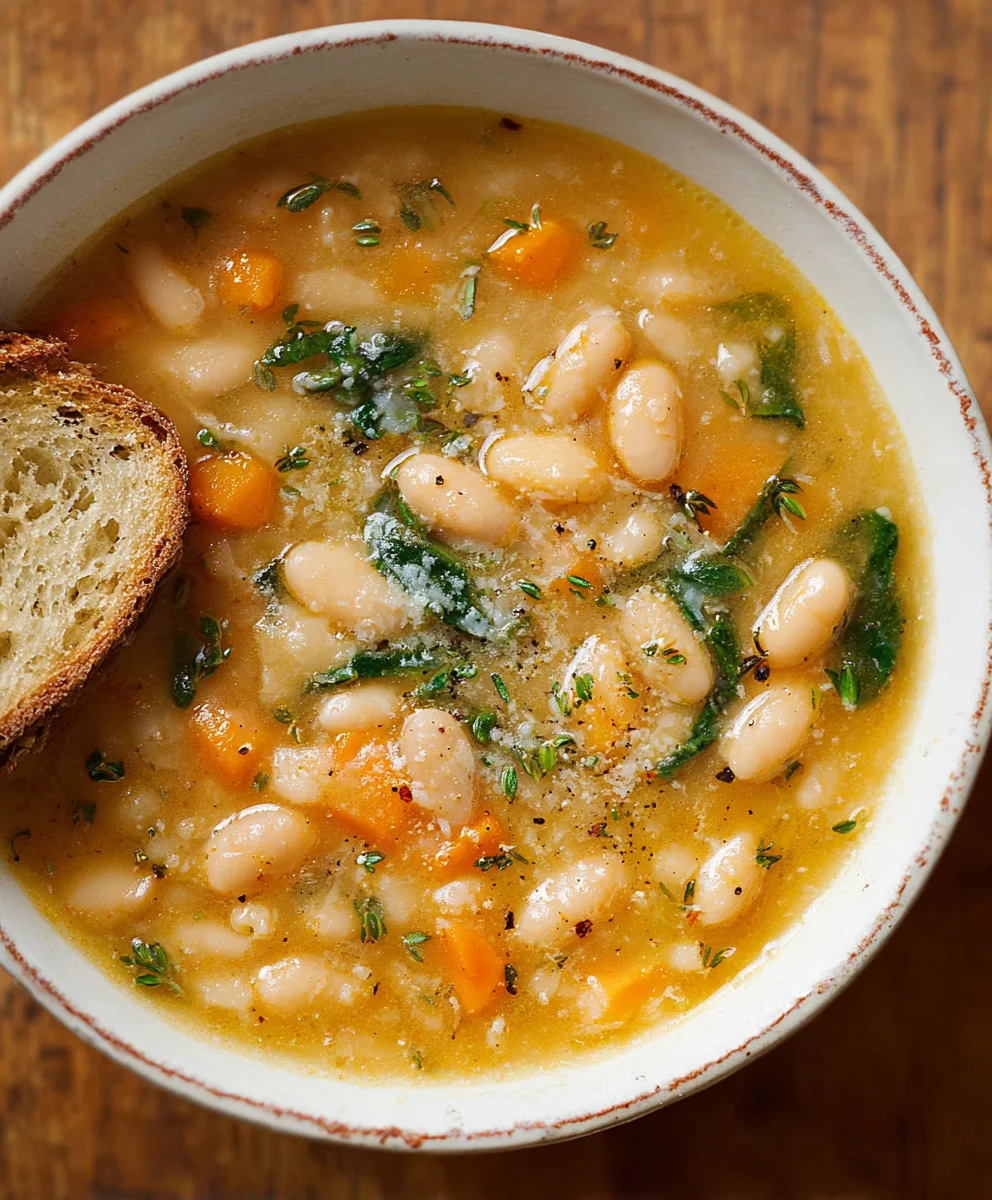 The Best White Bean Soup-Hearty & Flavorful Recipe