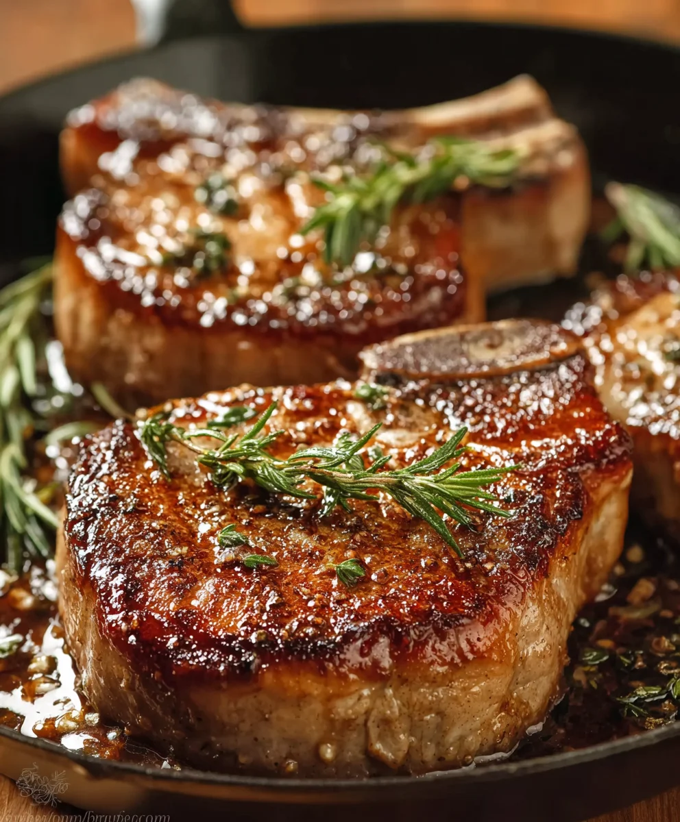 Brown Sugar Beef Chops-Sweet & Savory Perfection