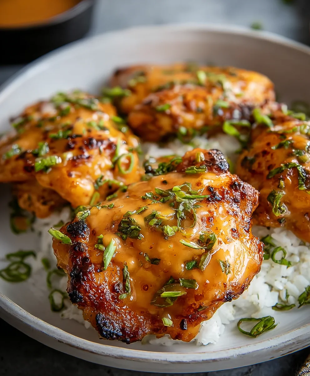 Bang Bang Chicken Thighs-Spicy Sweet Flavor