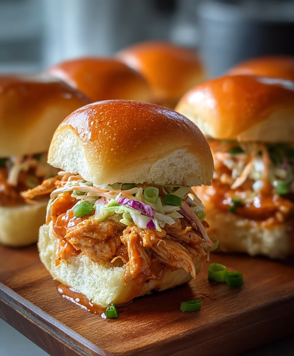 Bang Bang Chicken Sliders - Easy Crowd Pleaser