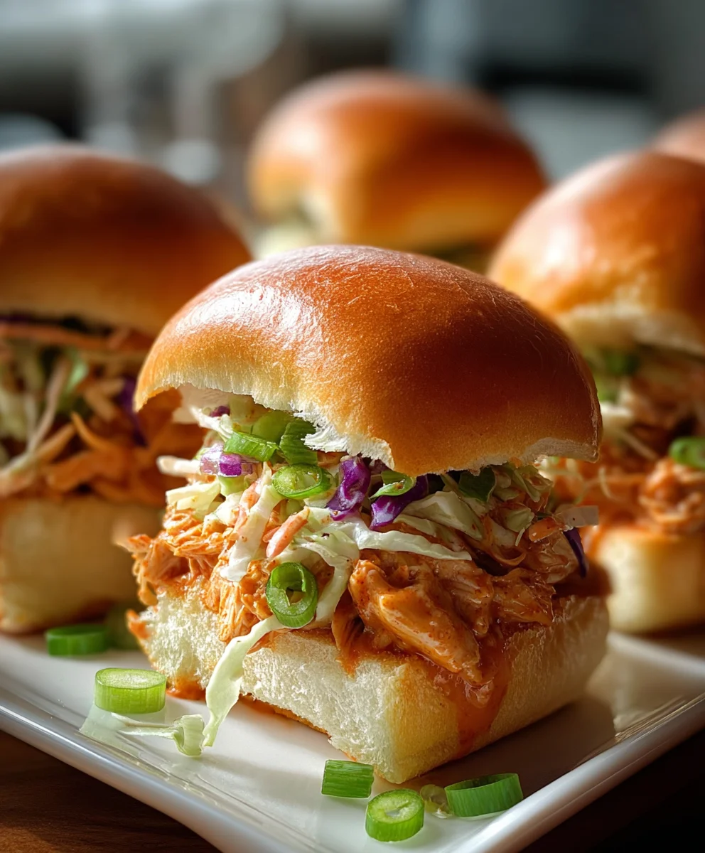 Bang Bang Chicken Sliders - Easy Crowd Pleaser