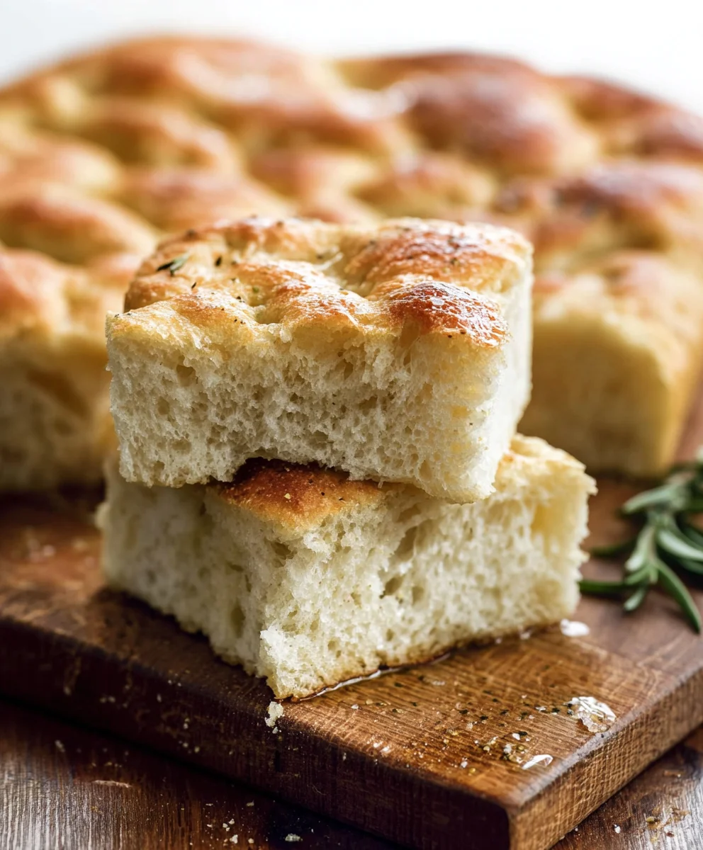 Easy No-Knead Focaccia Bread Recipe