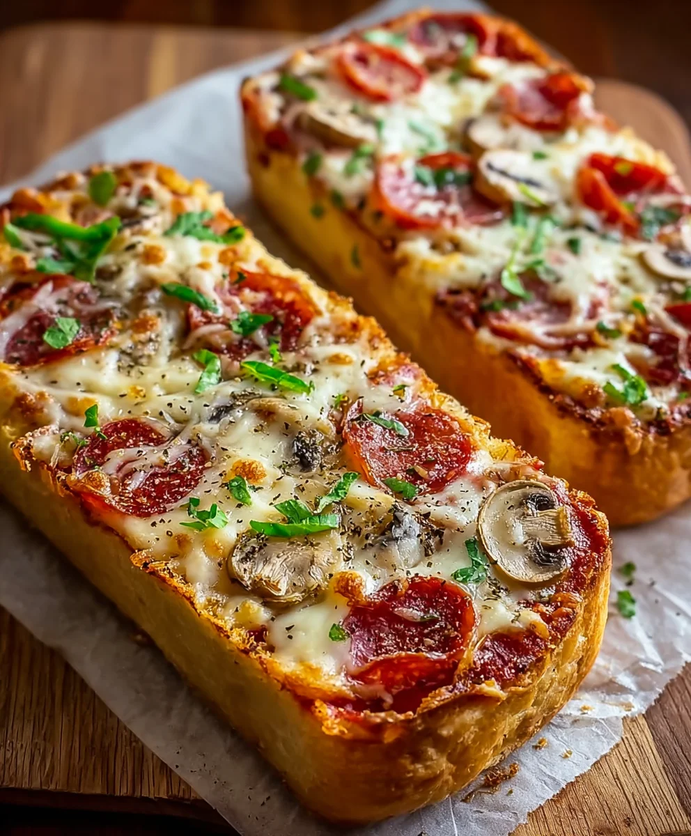 Quick French Bread Pizza-Easy Weeknight Meal
