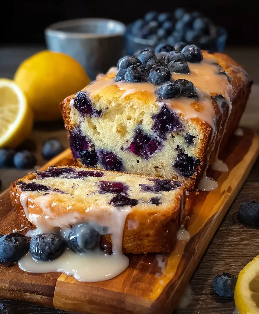 Lemon Blueberry Loaf-Easy Fresh & Flavorful Recipe