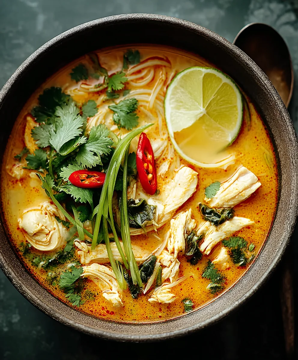 Easy Quick Curry Chicken Soup Recipe