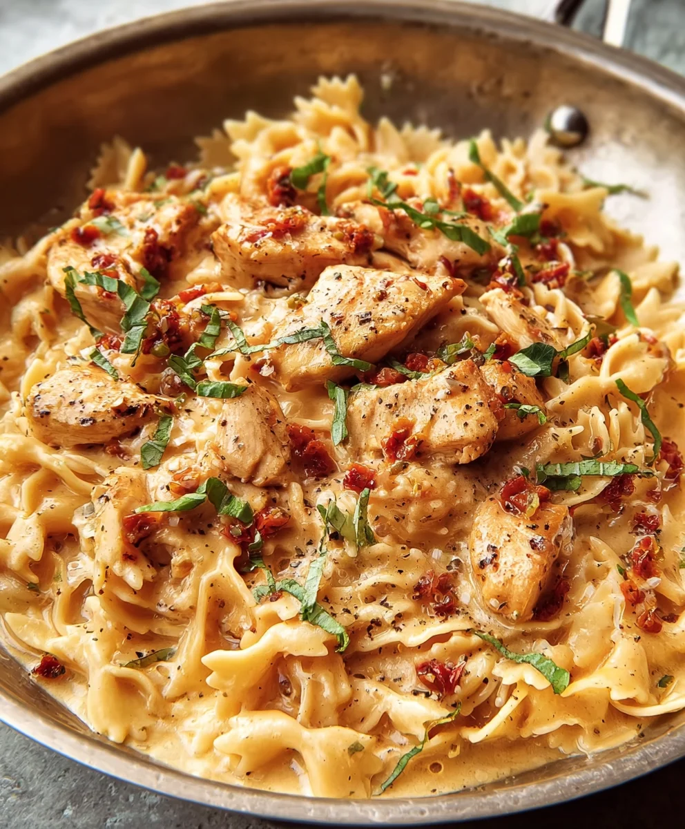 Marry Me Chicken Pasta-Easy Creamy Dinner