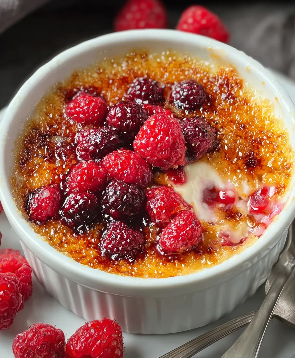 Berry Brûlée Recipe - Easy & Delicious Dessert