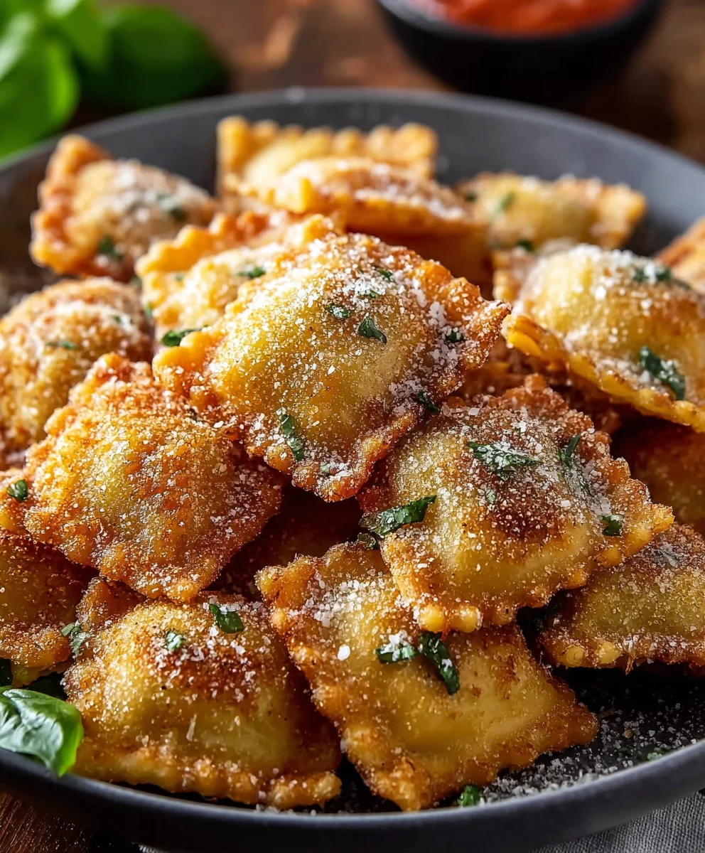 Crispy Fried Ravioli-Quick & Easy Appetizer Recipe