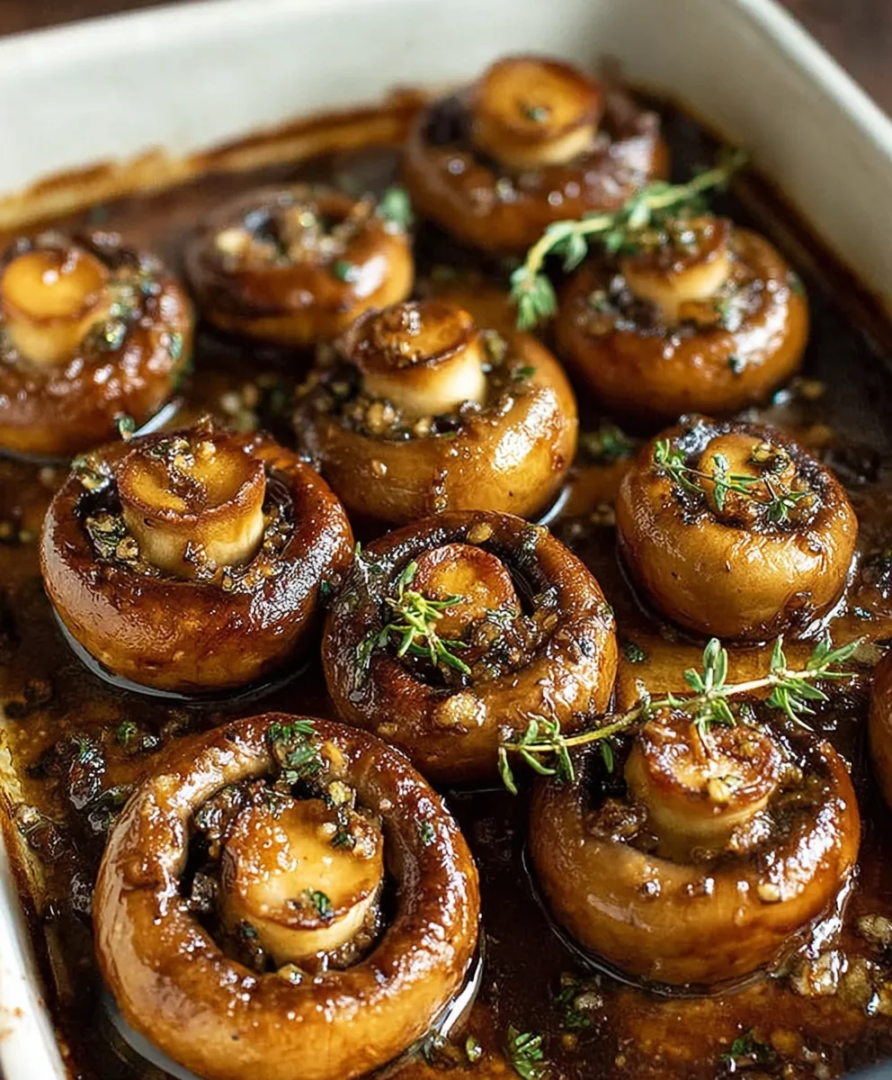 Browned Butter Mushrooms - Rich Savory Flavor
