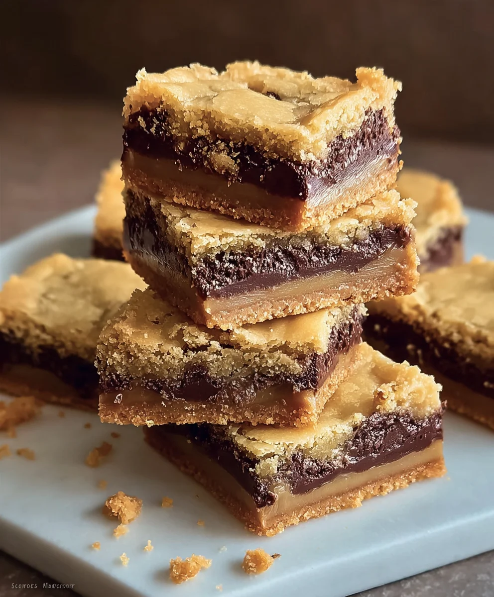 Delicious Layered Cookie Bars - Easy Recipe