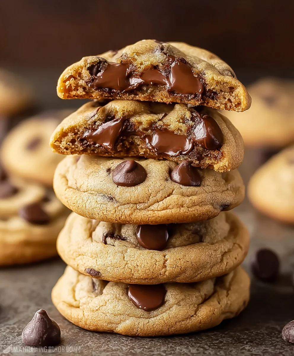Decadent Stuffed Chocolate Chip Cookies-Irresistible Treat