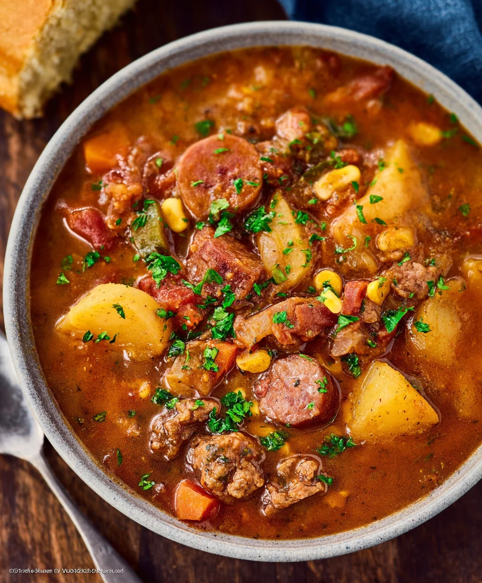 Hearty Cowboy Stew-Best Beef Recipe