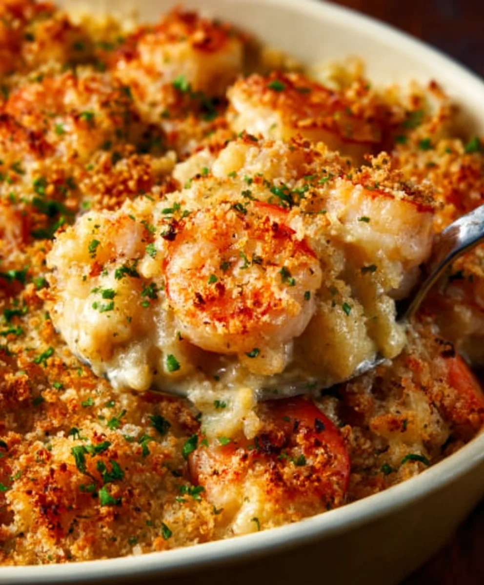 Easy Shrimp Casserole - Quick Weeknight Dinner