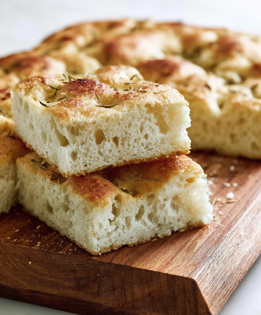 Easy No-Knead Focaccia Bread Recipe