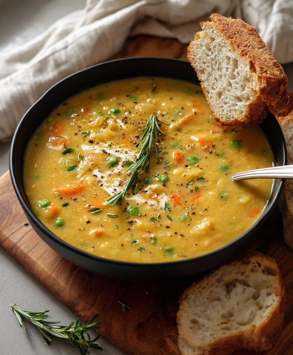 One-Pot Creamy Vegetable Soup - Easy Comfort Food
