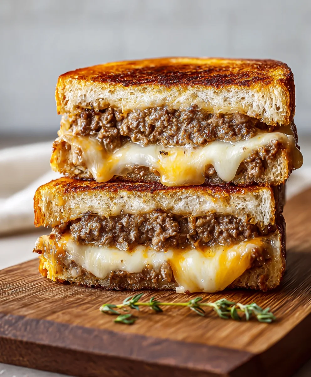 Classic Beef Patty Melt- Easy & Delicious Recipe