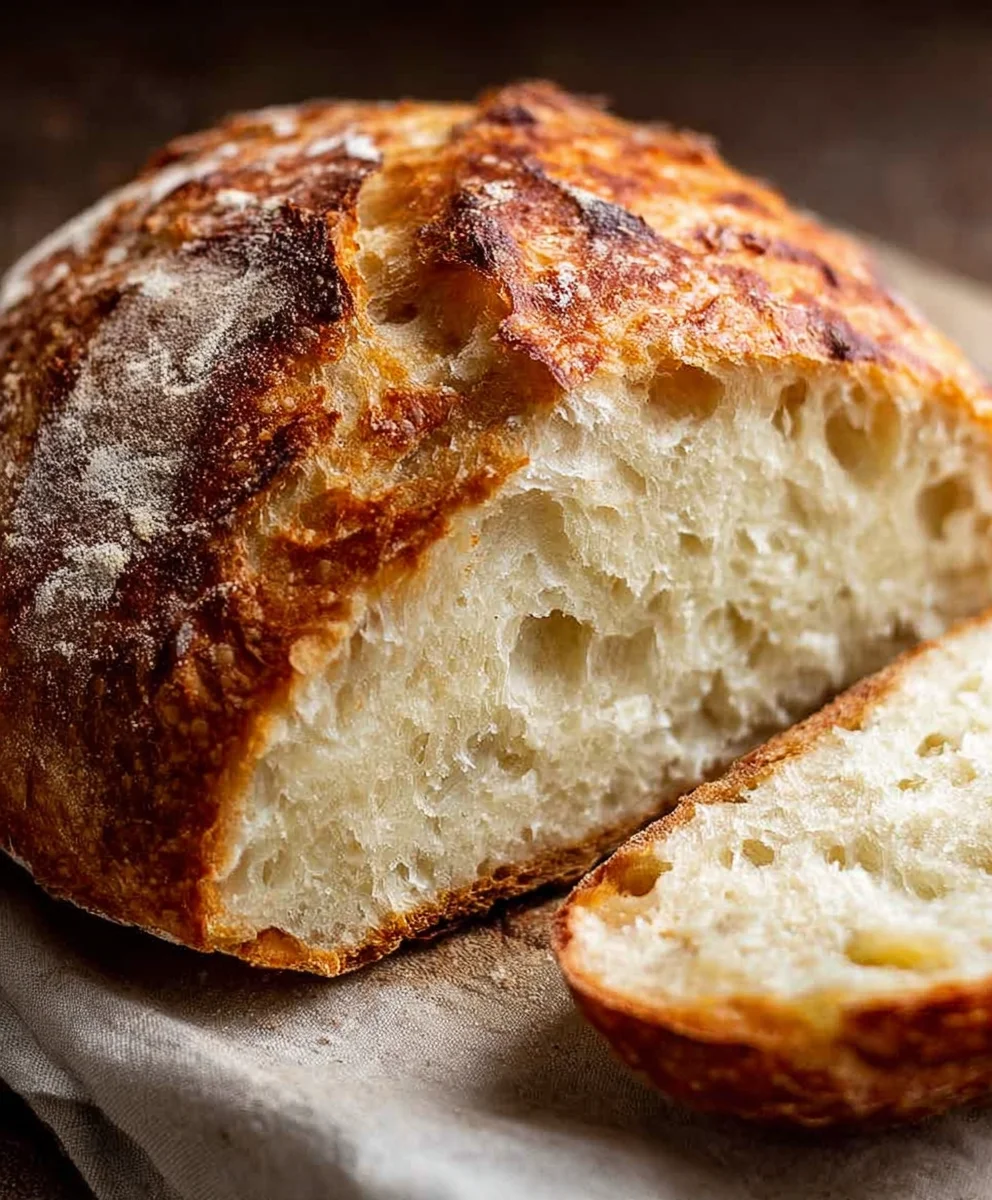 Easiest Yeast Bread - No Knead Artisan Recipe