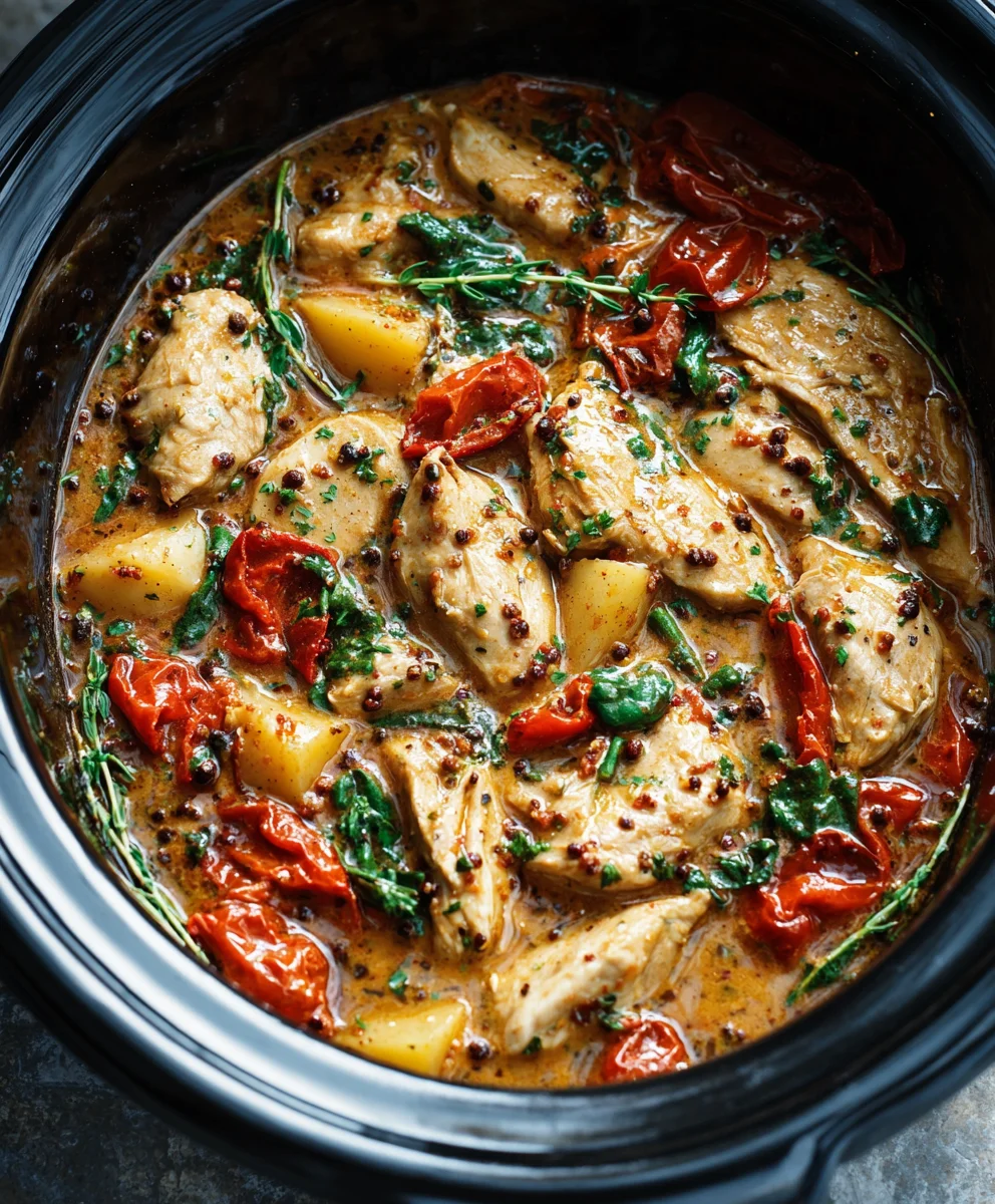 Slow Cooker Vnon-alcoholic alentine’s Dinner Easy Cozy Night In