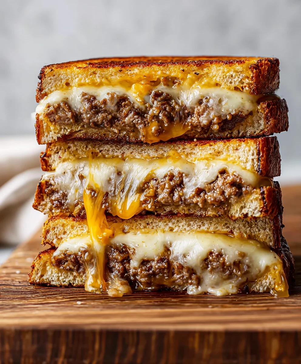 Classic Beef Patty Melt- Easy & Delicious Recipe