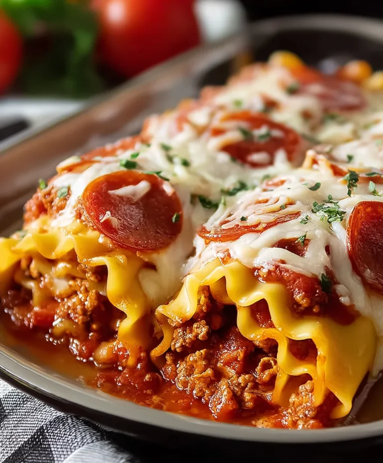 Beef Beef Pepperoni Lasagna Roll Ups-Flavor Explosion