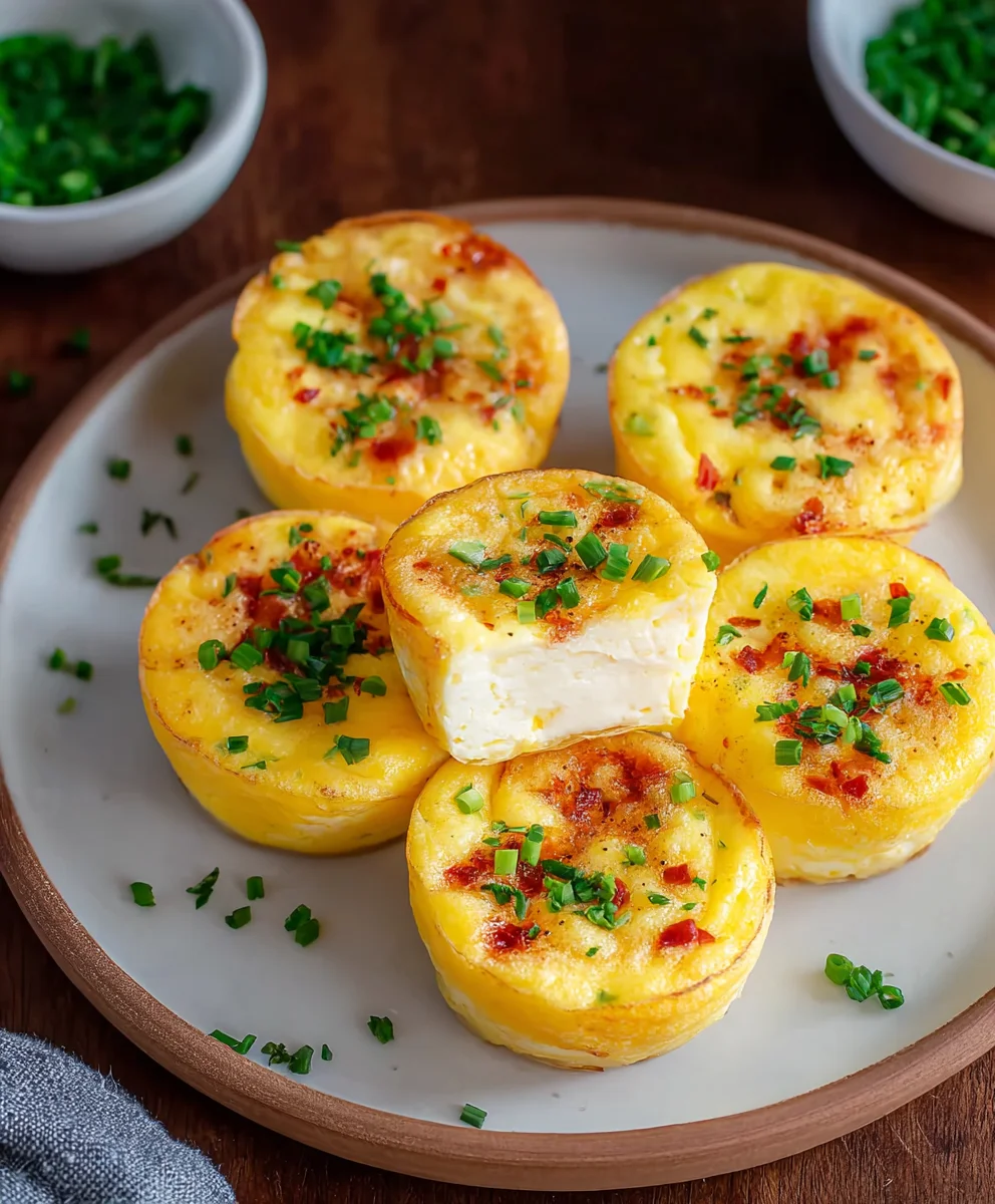 Creamy Cottage Cheese Egg Bites-Easy & Delicious
