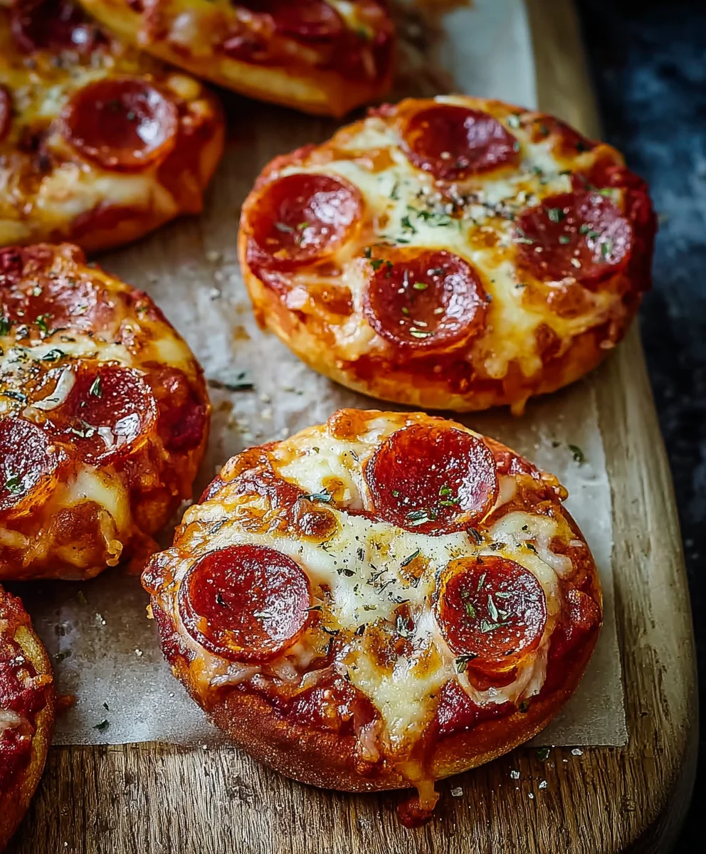 Easy Mini Lunchbox Pizzas-Kid Friendly Recipe
