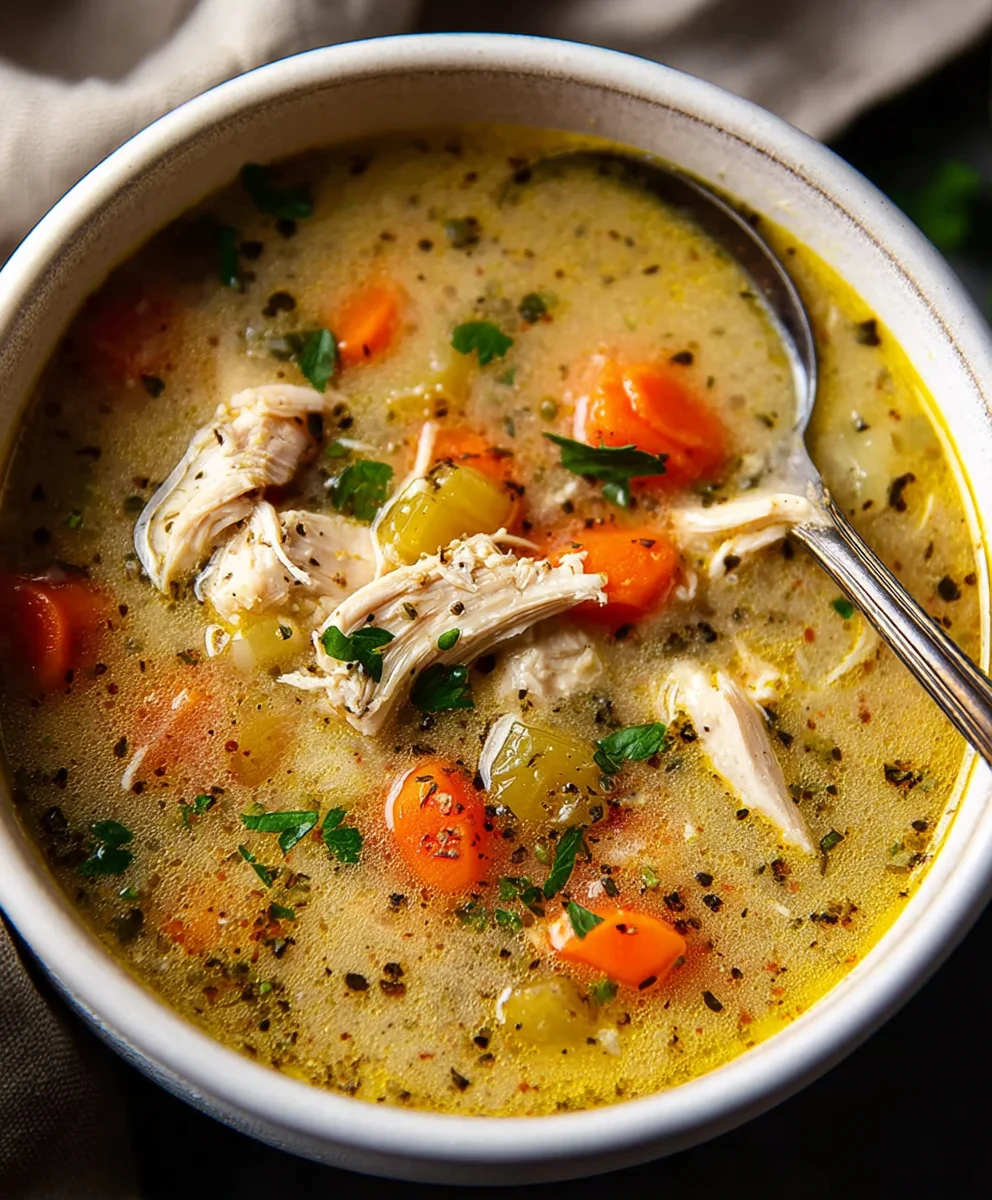 Easy Leftover Turkey Soup Quick Delicious Recipe
