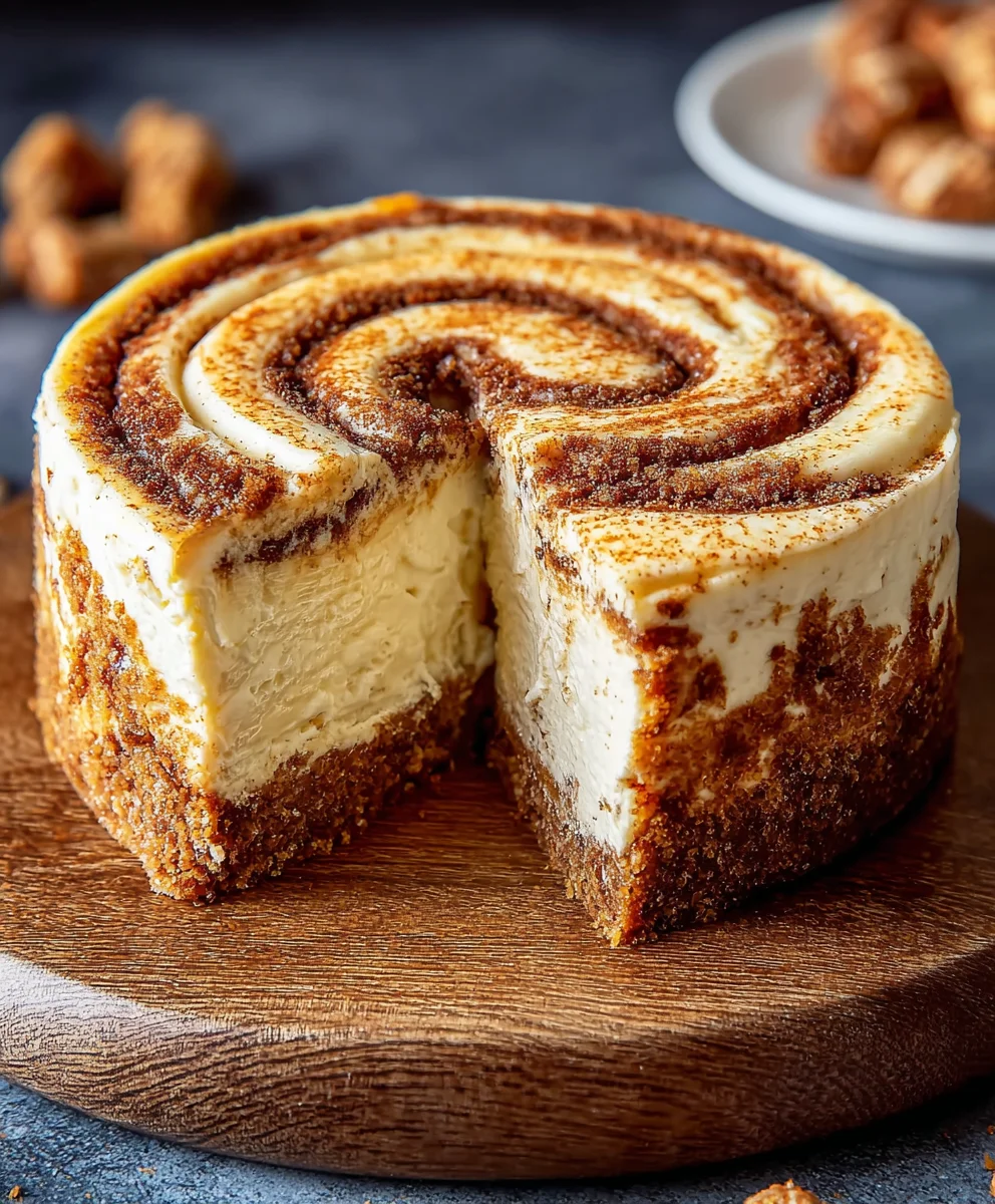 Cinnamon Roll Cheesecake-Decadent Dessert Perfection