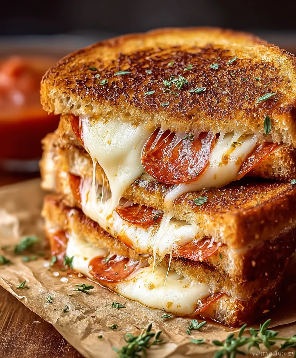 Grilled Cheese Pizza Recipe- Ultimate Flavor Fusion