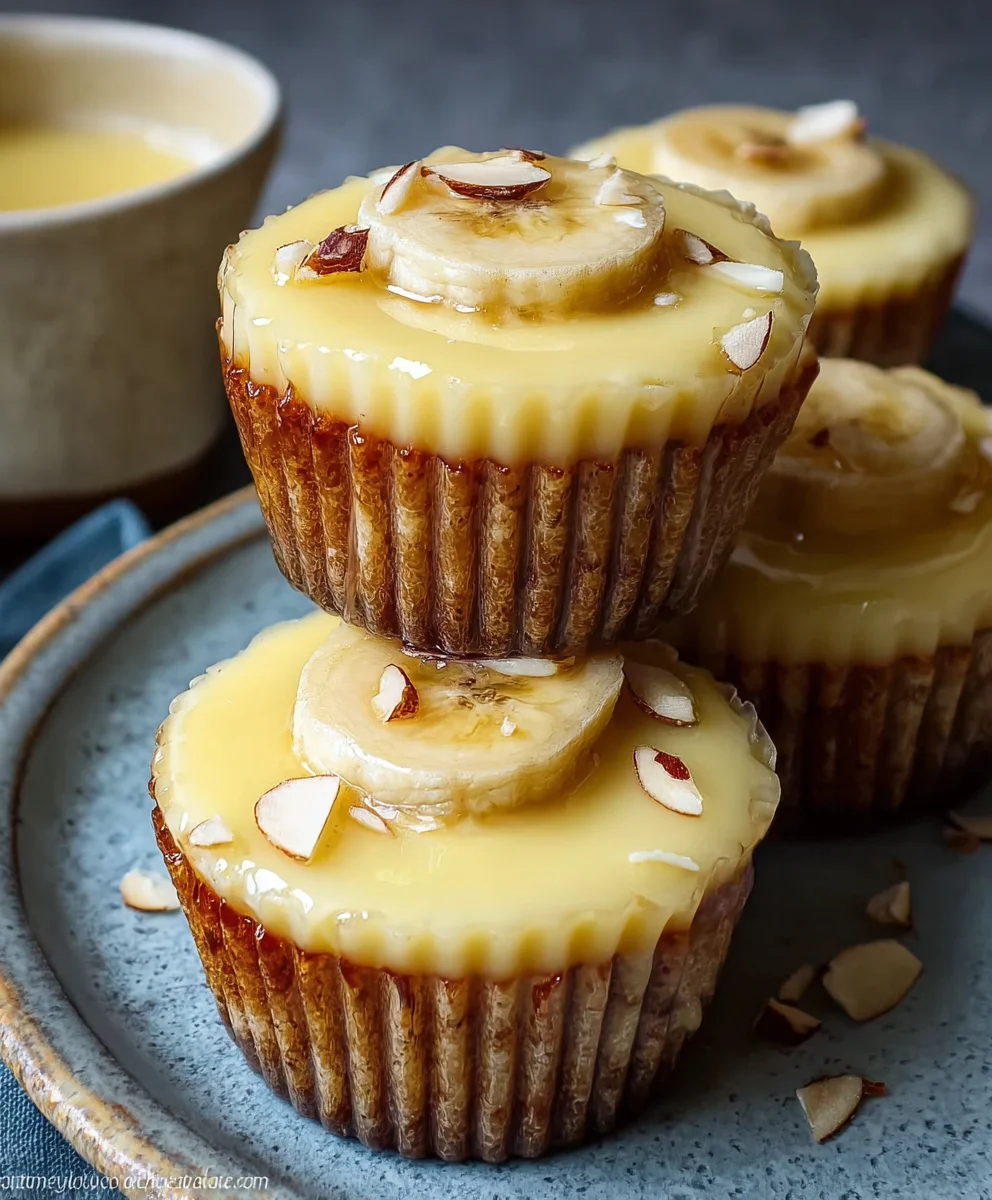 Easy Banana Custard Cups-Quick Dessert Recipe