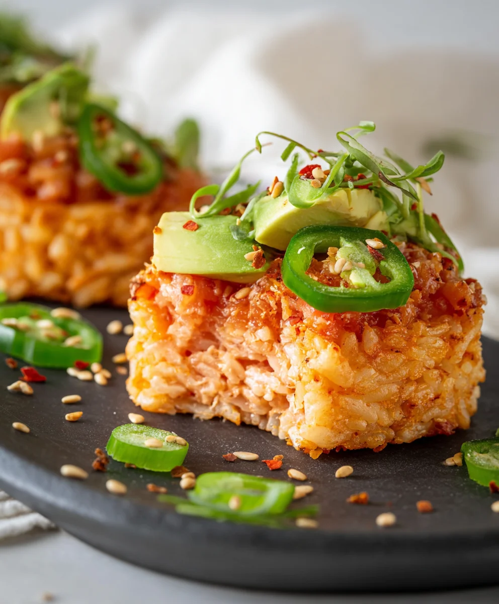 Spicy Tuna Crispy Rice- Easy & Delicious Recipe