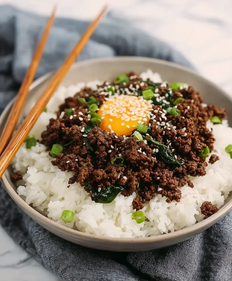 Easy Korean Beef Bowl – Quick Dinner Recipe