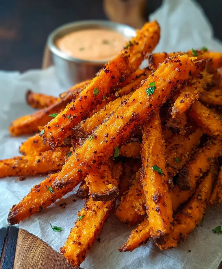 Crispy Oven Baked Sweet Potato Fries – Easy Recipe
