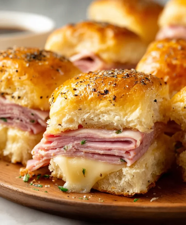 Beef Beef Ham and Cheese Sliders – Deliciously Easy Recipe