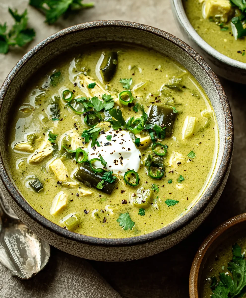 Roasted Poblano Soup - Ultimate Comfort Food Recipe