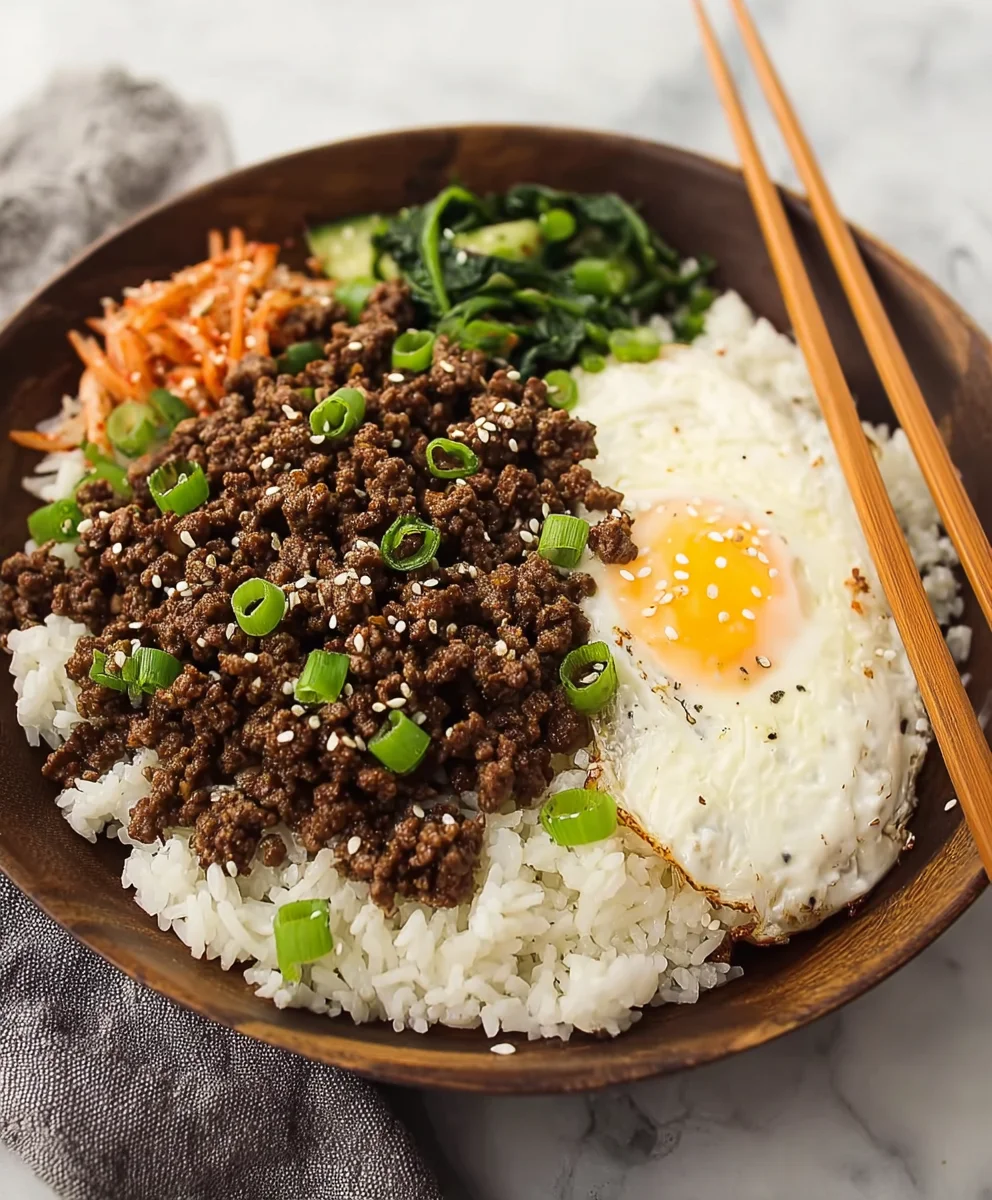 Easy Korean Beef Bowl - Quick Dinner Recipe