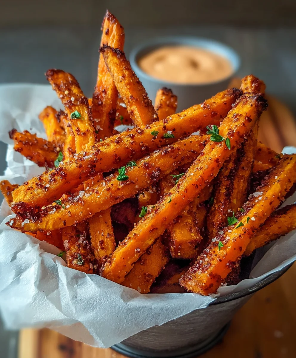 Crispy Oven Baked Sweet Potato Fries - Easy Recipe