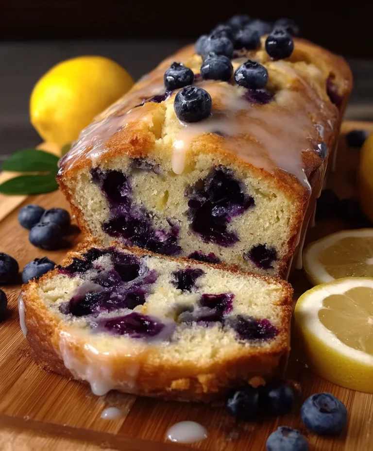 Lemon Blueberry Loaf-Easy Fresh & Flavorful Recipe