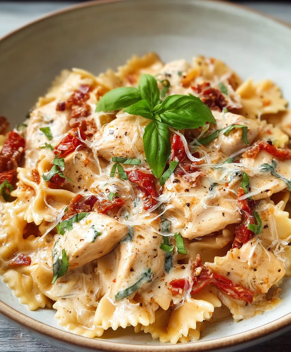 Marry Me Chicken Pasta-Easy Creamy Dinner