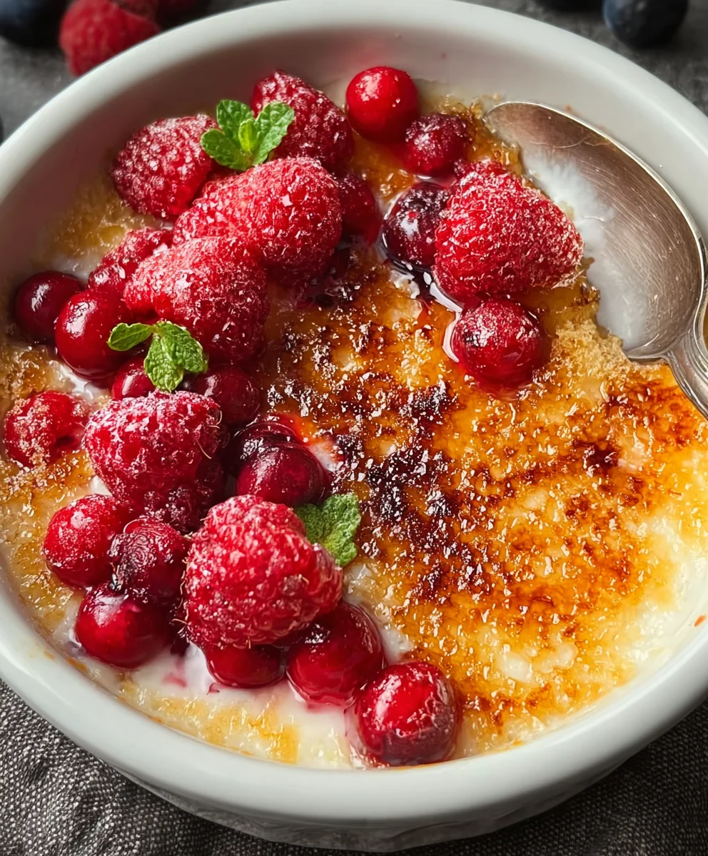 Berry Brûlée Recipe - Easy & Delicious Dessert