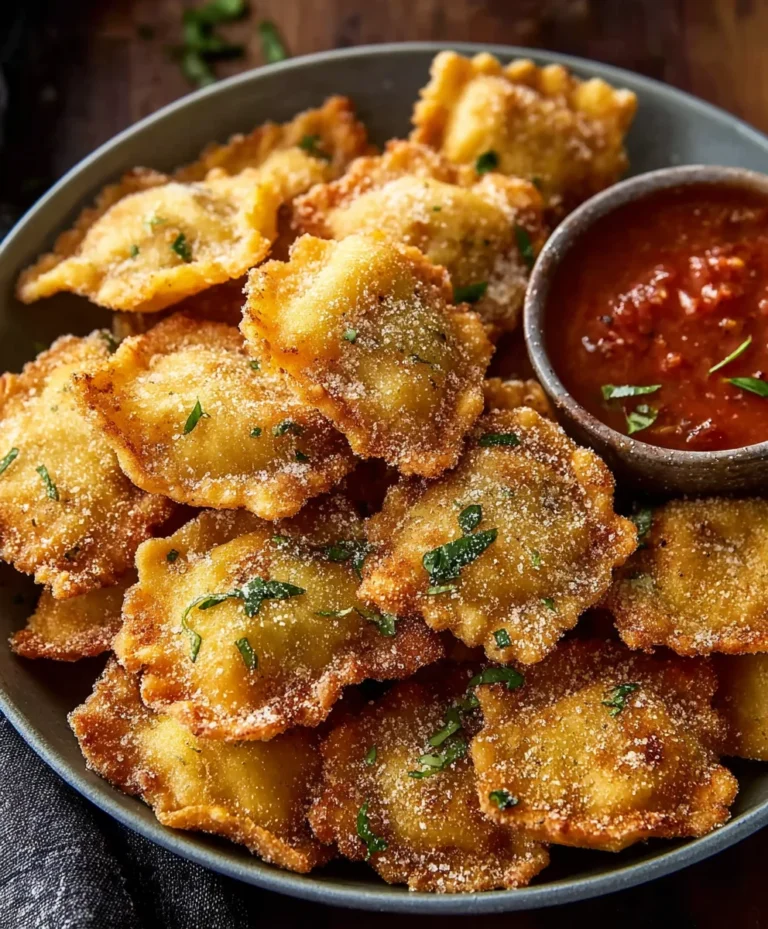 Crispy Fried Ravioli-Quick & Easy Appetizer Recipe