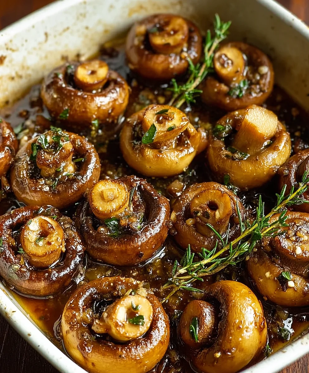 Browned Butter Mushrooms - Rich Savory Flavor
