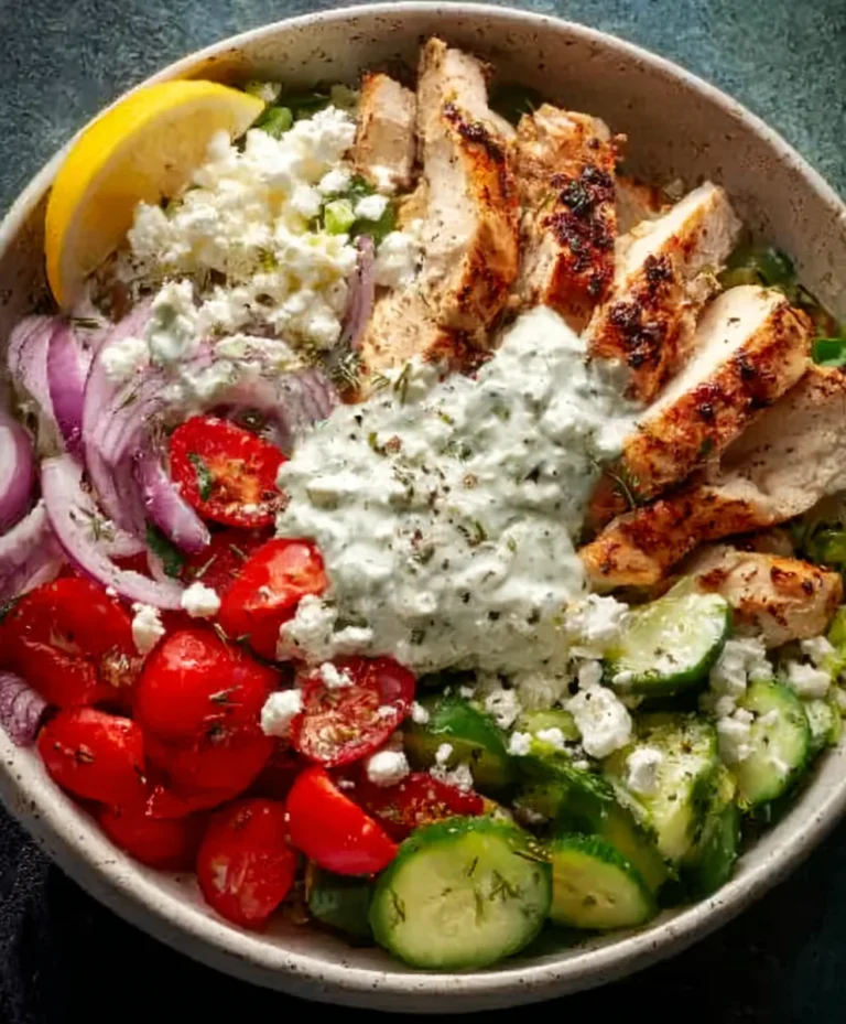 Greek Chicken Bowls- Easy & Delicious Weeknight Meal