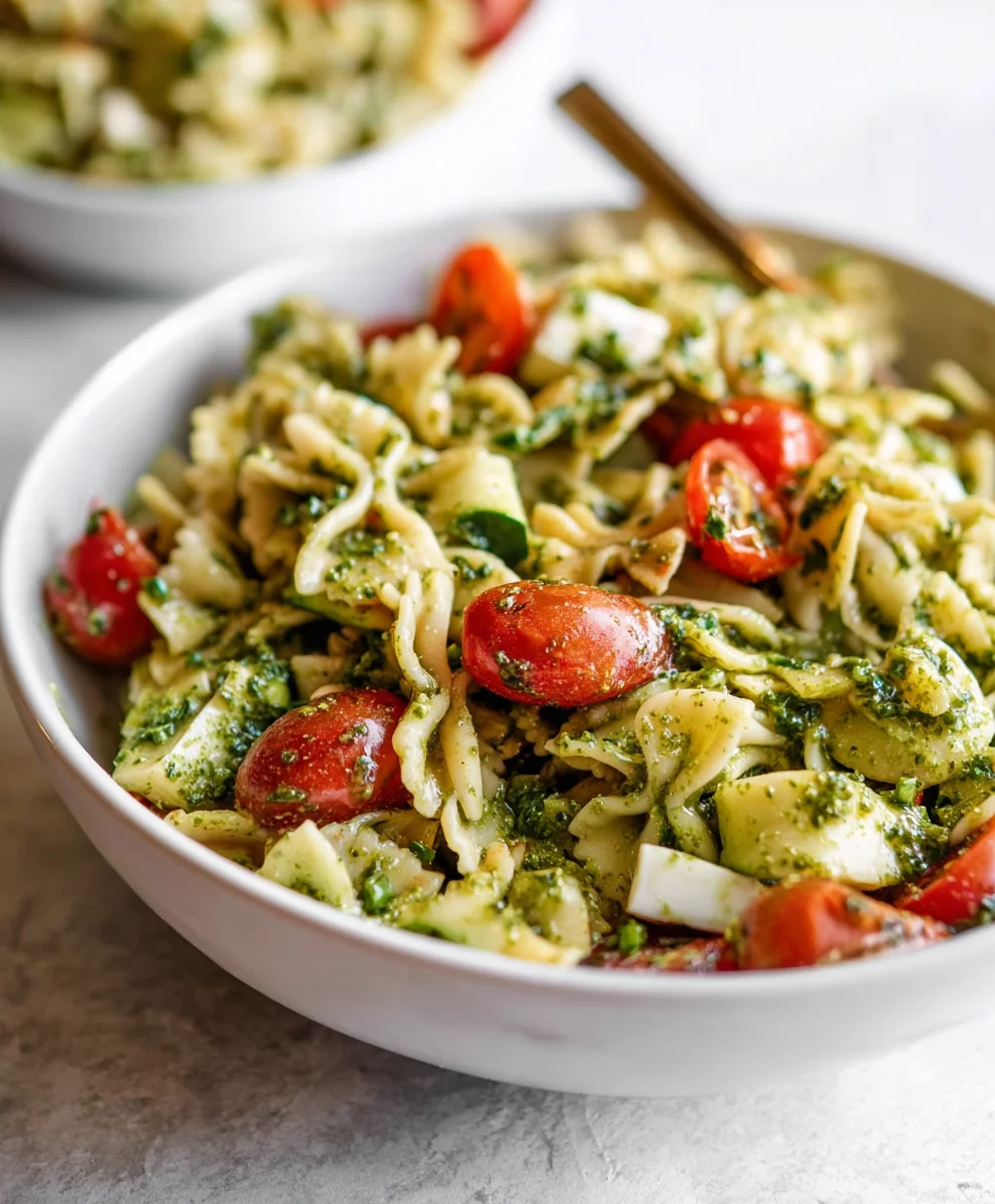Easy Pesto Pasta Salad - Fresh Flavor Fast