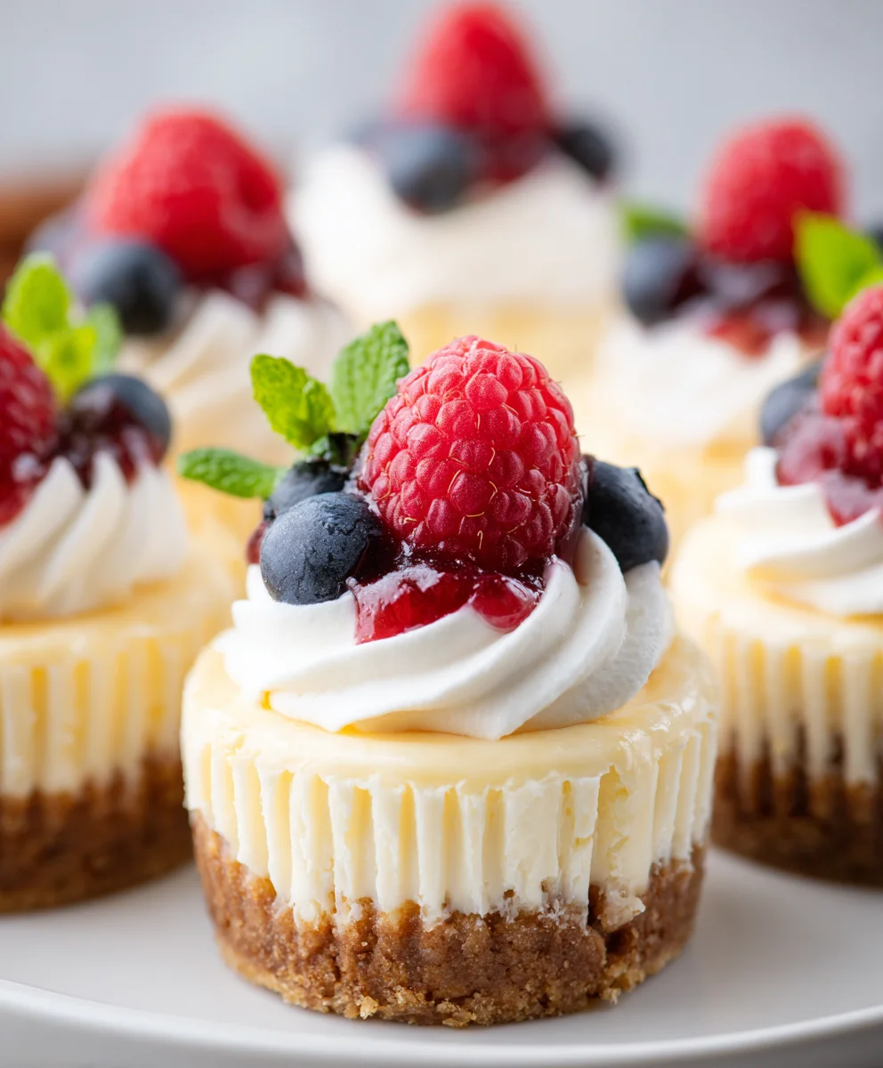 Best Mini Cheesecake Recipe - Easy & Delicious