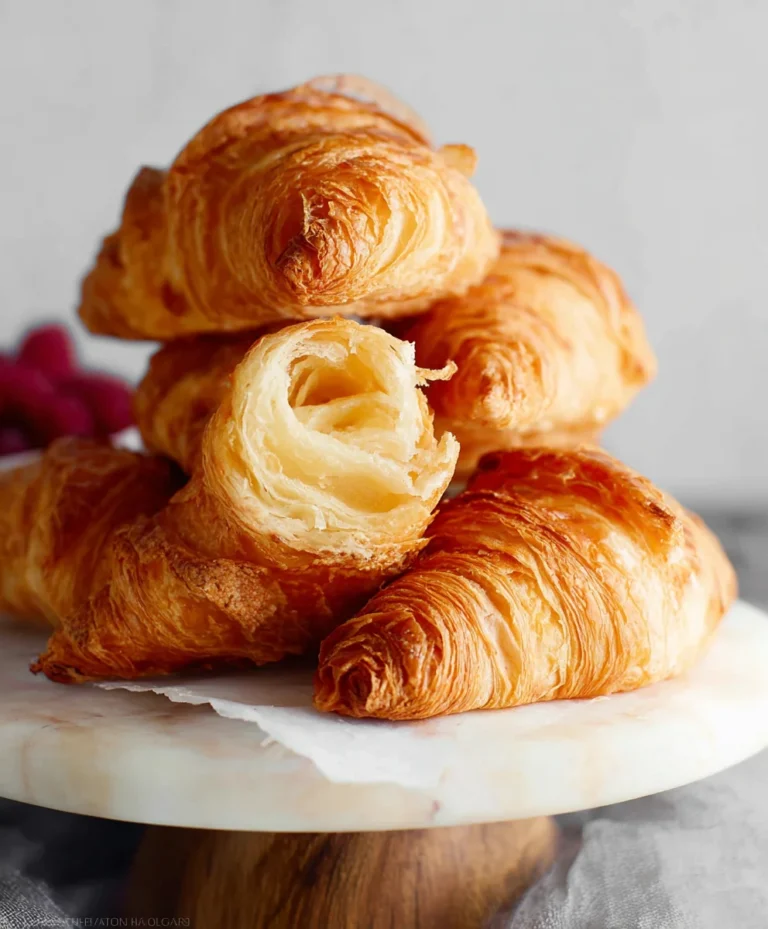 Flaky Homemade Croissants Recipe- Easy & Delicious