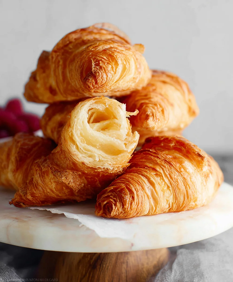 Flaky Homemade Croissants Recipe- Easy & Delicious