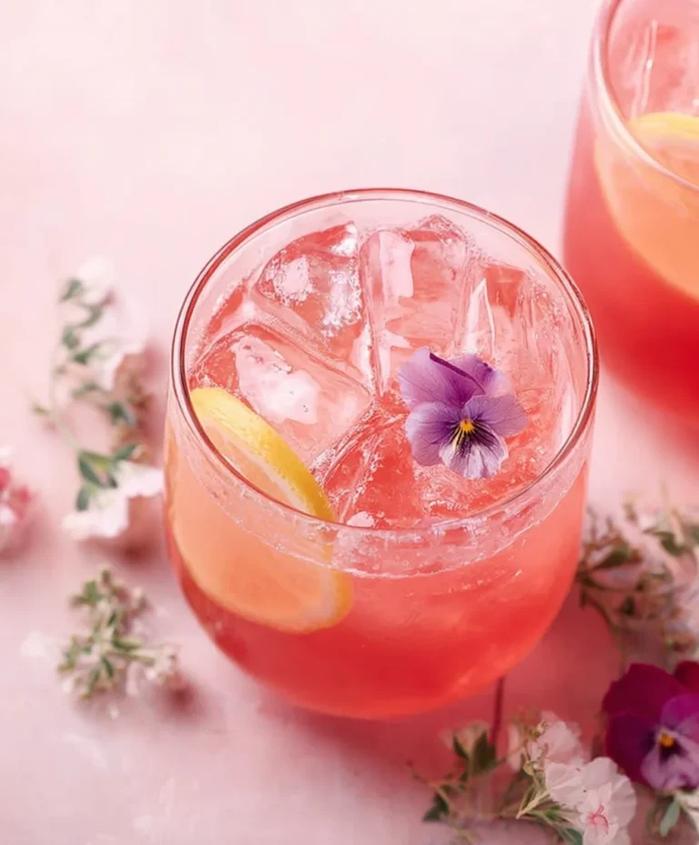 Refreshing Pink Lemonade Mocktail Recipe